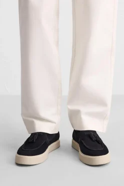 Discount MOCASÍN PIEL BORLAS Hombre Zapatos