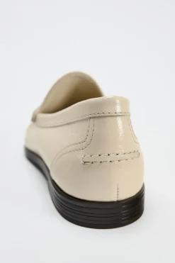 Online MOCASÍN PIEL FRUNCIDO Mujer Zapatos