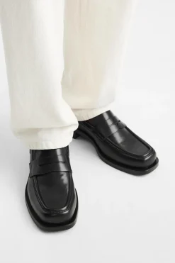 New MOCASÍN PUNTA CUADRADA Hombre Zapatos