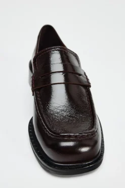 Clearance MOCASÍN PUNTA CUADRADA PIEL Mujer Zapatos