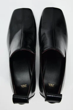 Online MOCASÍN TACÓN PIEL Mujer Zapatos