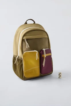 Niños ZARA 6 - 14 Años·Bolsos / Mochilas<MOCHILA ESCOLAR MULTICOLOR