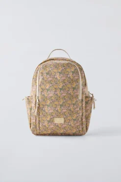 Niños ZARA 6 - 14 Años·Bolsos / Mochilas<MOCHILA FLORES