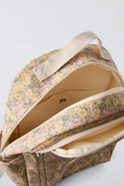 Niños ZARA 6 - 14 Años·Bolsos / Mochilas<MOCHILA FLORES