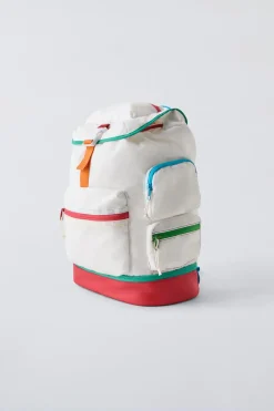 Niños ZARA 6 - 14 Años·Bolsos / Mochilas|6 - 14 Años·Bolsos / Mochilas<MOCHILA MULTICOLOR