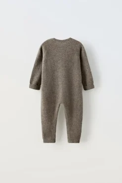 Niños ZARA 0 - 6 Meses·Punto|0 - 6 Meses·Leggings / Polainas<MONO 100% CASHMERE