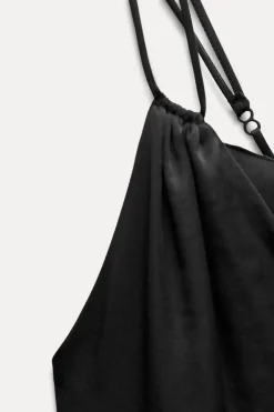 Hot MONO ANCHO VOLANTES Mujer Vestidos