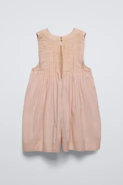 Niños ZARA 6 - 14 Años·Vestidos / Monos<MONO CORTO BORDADOS