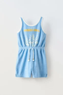 Niños ZARA 6 - 14 Años·Vestidos / Monos<MONO CORTO MONACO VIBES