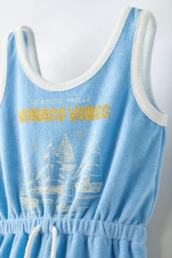 Niños ZARA 6 - 14 Años·Vestidos / Monos<MONO CORTO MONACO VIBES