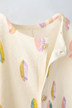 Niños ZARA 6 - 18 Meses·Vestidos / Monos<MONO CORTO TABLAS SURF