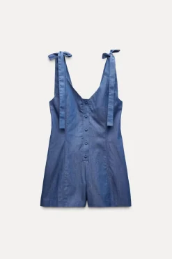 Best MONO CORTO TIRANTES LAZOS Mujer Vestidos