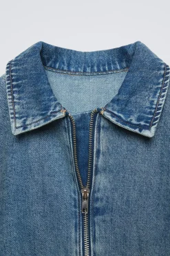 Niños ZARA 1½ - 6 Años·Vestidos / Petos|1½ - 6 Años·Pantalones<MONO DENIM CORAZÓN