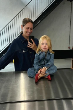 Niños ZARA 1½ - 6 Años·Vestidos / Petos|1½ - 6 Años·Pantalones<MONO DENIM CORAZÓN