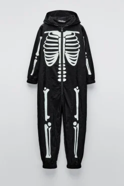 Niños ZARA 1½ - 6 Años·Accesorios|6 - 14 Años·Accesorios<MONO DISFRAZ ESQUELETO