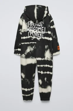 Niños ZARA 6 - 14 Años·Sudaderas|6 - 14 Años·Pantalones<MONO ESTAMPADO CALAVERA