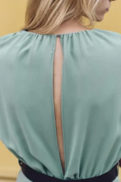 Outlet MONO FRUNCES HOMBROS CINTURÓN Mujer Vestidos