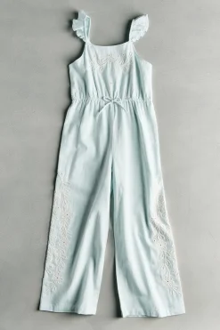 Niños ZARA 6 - 14 Años·Vestidos / Monos<MONO LARGO BORDADOS - SEA NY