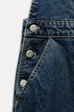 Hot MONO LARGO DENIM TRF BAGGY Mujer Vestidos