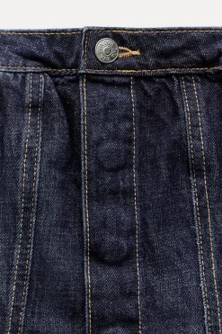 Outlet MONO LARGO DENIM TRF CINTURÓN Mujer Vestidos