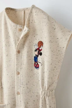 Niños ZARA 1½ - 6 Años·Vestidos / Petos|1½ - 6 Años·Pantalones<MONO LARGO MINNIE MOUSE SPORTS © DISNEY