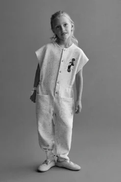 Niños ZARA 1½ - 6 Años·Vestidos / Petos|1½ - 6 Años·Pantalones<MONO LARGO MINNIE MOUSE SPORTS © DISNEY