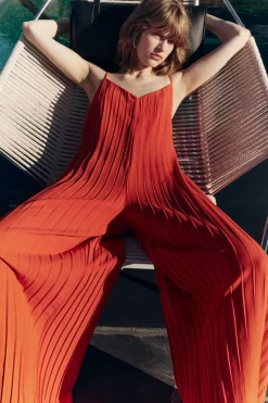 Clearance MONO LARGO PLISADO Mujer Vestidos