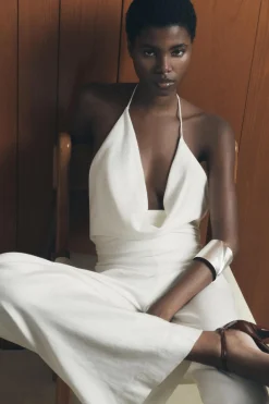 Outlet MONO LARGO RÚSTICO Mujer Vestidos