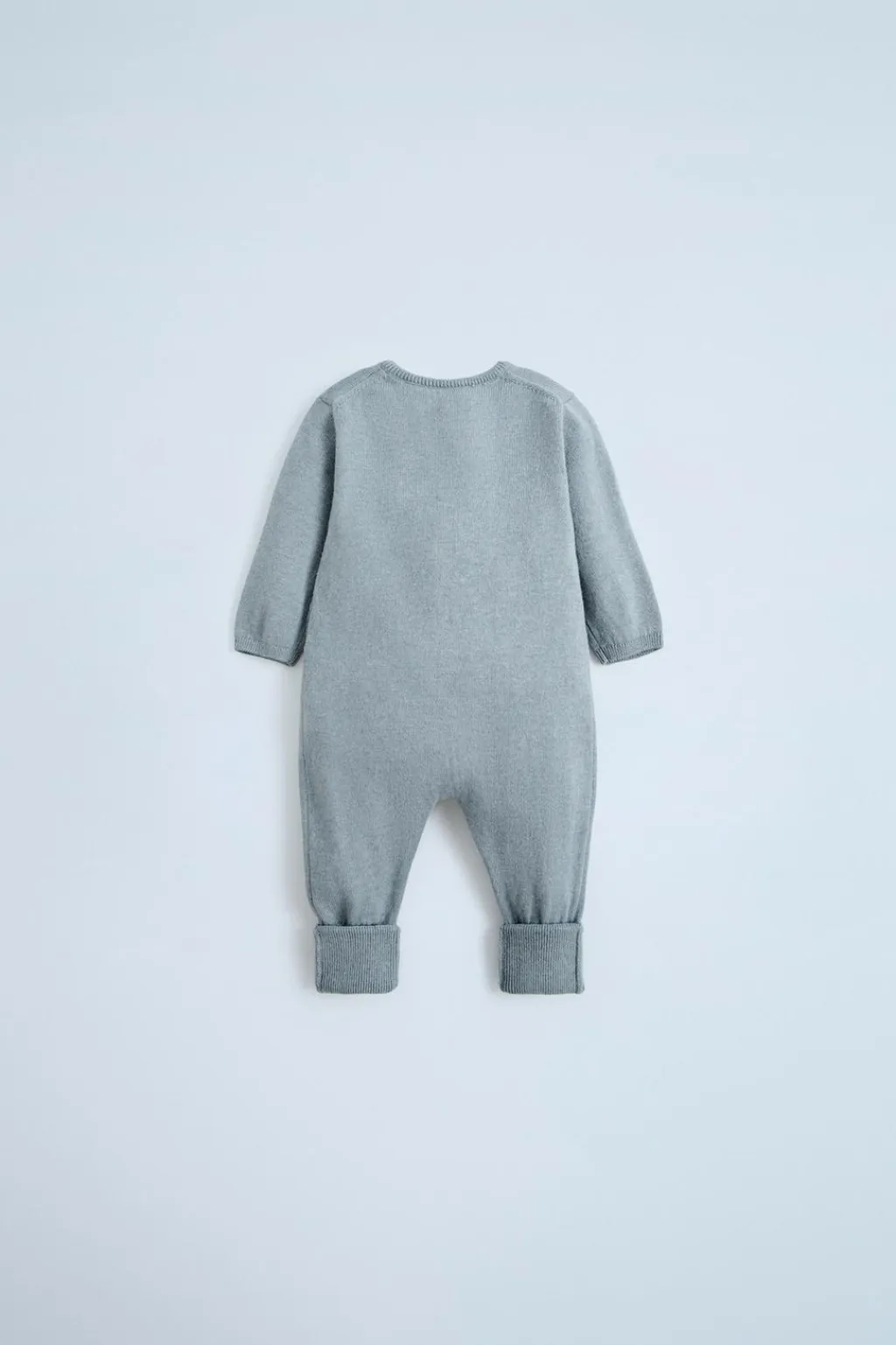 Niños ZARA 0 - 6 Meses·Punto|0 - 6 Meses·Básicos<MONO PUNTO ALGODÓN SEDA