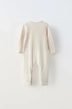Niños ZARA 0 - 6 Meses·Ropa Interior / Pijamas|0 - 6 Meses·Homewear<MONO PUNTO POINTELLE
