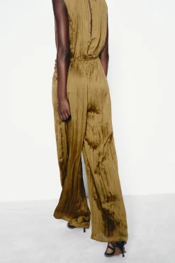 New MONO SATINADO HEBILLA Mujer Vestidos