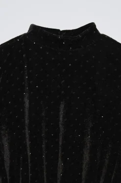 Niños ZARA 6 - 14 Años·Vestidos / Monos<MONO VELVET BRILLOS