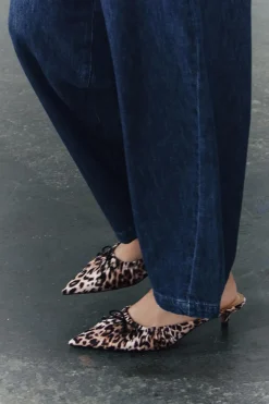 Online MULE ESTAMPADO ANIMAL Mujer Zapatos