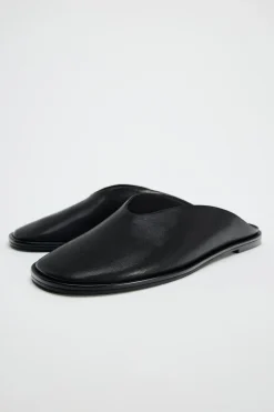 Outlet MULE PLANO PIEL Mujer Zapatos