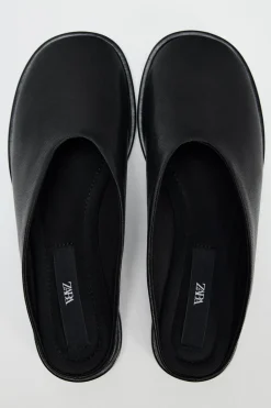 Outlet MULE PLANO PIEL Mujer Zapatos