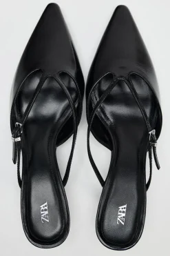 Sale MULE TACÓN PIEL Mujer Zapatos