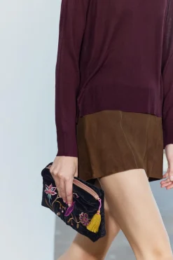 Discount NECESER ACOLCHADO TERCIOPELO BORDADOS SEDA Mujer Accesorios / Bisuteria