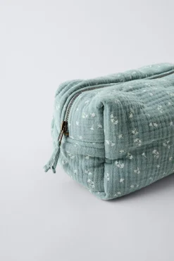 Niños ZARA 6 - 18 Meses·Accesorios / Calcetines|Accesorios / Zapatos / 0 - 14 Años<NECESER TEXTURA HOJITAS