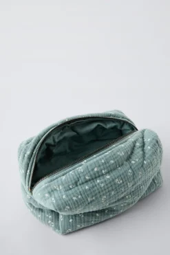 Niños ZARA 6 - 18 Meses·Accesorios / Calcetines|Accesorios / Zapatos / 0 - 14 Años<NECESER TEXTURA HOJITAS