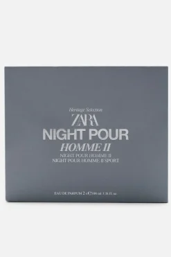New NIGHT POUR HOMME II + NIGHT POUR HOMME II SPORT 100ML Hombre Perfumes