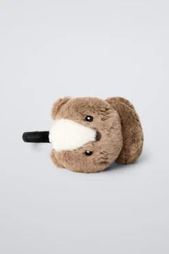 Niños ZARA 1½ - 6 Años·Accesorios|6 - 14 Años·Accesorios<OREJERAS BORDADO CASTOR