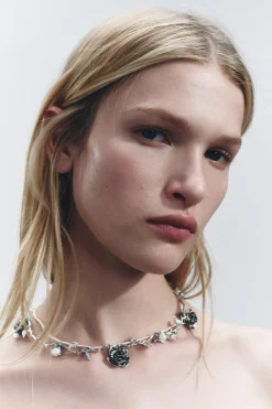 Outlet PACK 2 COLLARES FLORES PERLAS Mujer Accesorios / Bisuteria