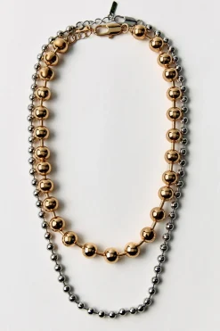 New PACK 2 COLLARES PIEZAS BOLAS Mujer Accesorios / Bisuteria