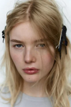 Hot PACK 4 PINZAS PELO LAZO TERCIOPELO Mujer Accesorios / Bisuteria