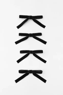 Hot PACK 4 PINZAS PELO LAZO TERCIOPELO Mujer Accesorios / Bisuteria