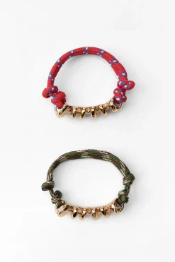 Best PACK 2 PULSERAS CORDÓN COLOR TWISTED Mujer Accesorios / Bisuteria