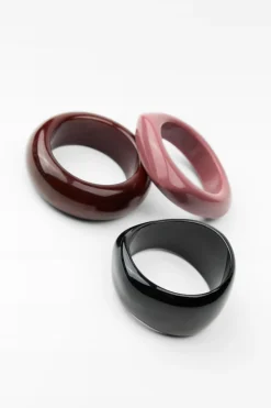 Best PACK 3 PULSERAS RESINA Mujer Accesorios / Bisuteria