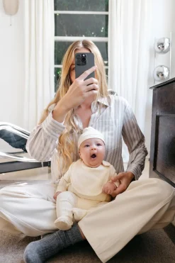 Niños ZARA 0 - 6 Meses·Homewear|Accesorios / Zapatos / 0 - 14 Años<PACK BABERO Y GORRO POINTELLE