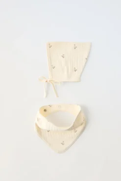 Niños ZARA 1½ - 6 Años·Accesorios|1½ - 6 Años·Accesorios<PACK CAPOTA Y BANDANA PATITOS
