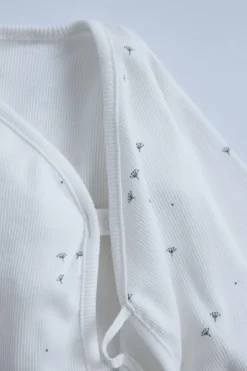 Niños ZARA 0 - 6 Meses·Camisetas|0 - 6 Meses·Leggings / Polainas<PACK CHAQUETA Y POLAINA RIB ESTAMPADO